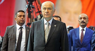 Konya'da Bahçeli Boş Salona Konuştu