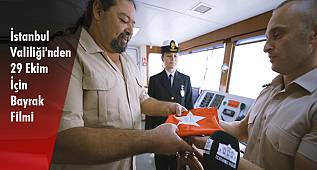 İstanbul Valiliği'nden 29 Ekim İçin Bayrak Filmi